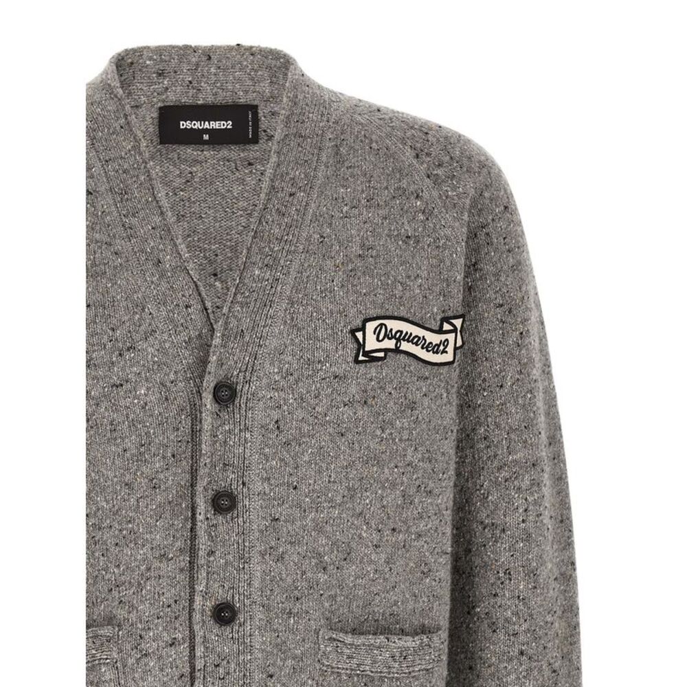 Dsquared2 Men 'Basic Dsquared2' Cardigan - Picture 3 of 4